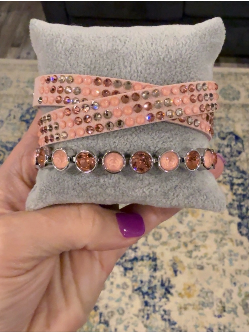 Touchstone Crystal Wrap Bracelet